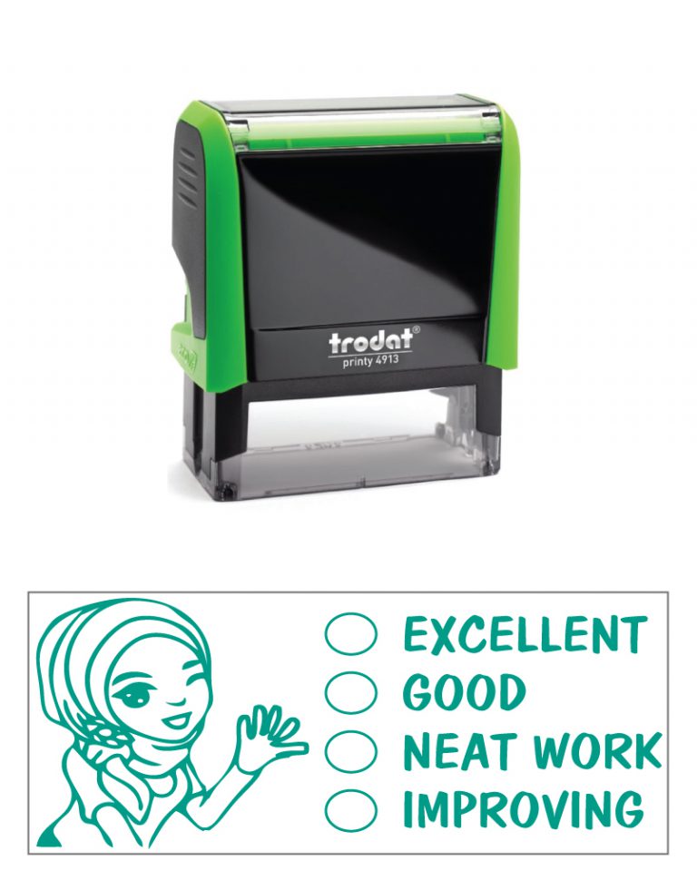 ENCOURAGEMENT STAMP - DESIGN 4 (21 x 57mm)