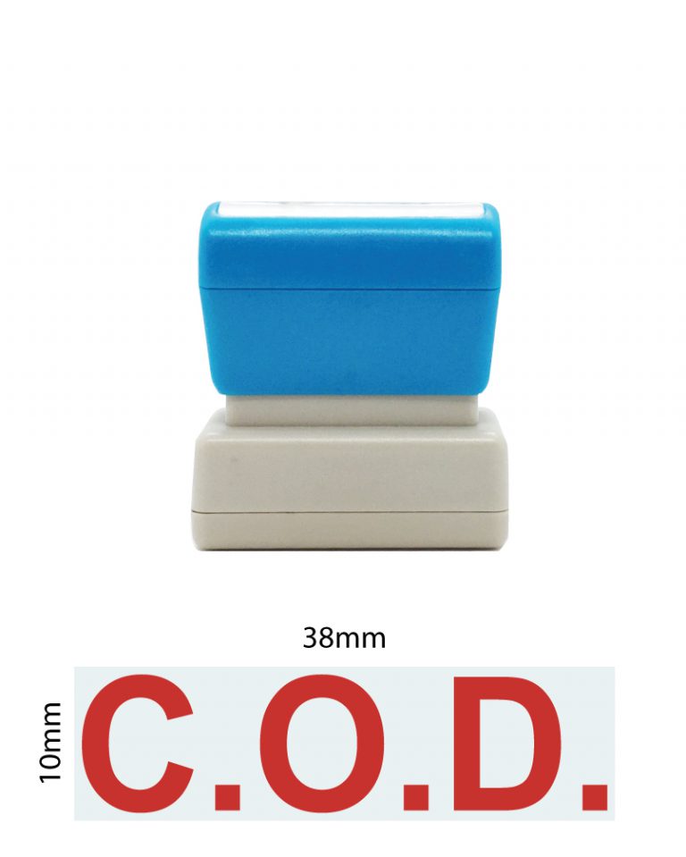 CASH ON DELIVERY STAMP (COD) (DA38)
