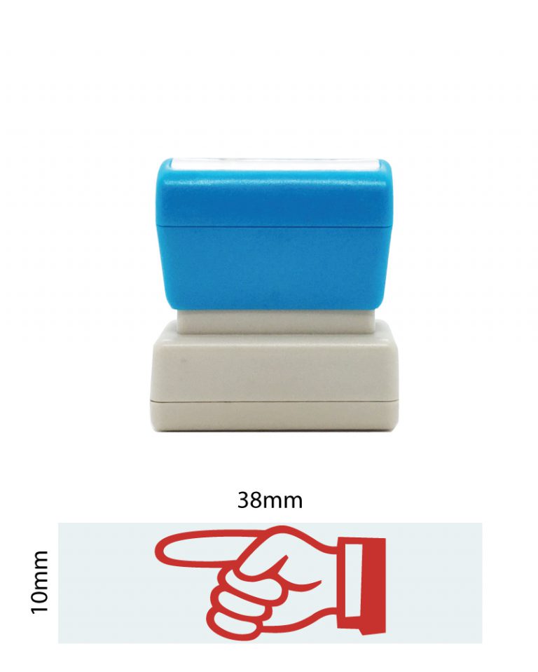 LEFT SIDE HERE STAMP (DA59)